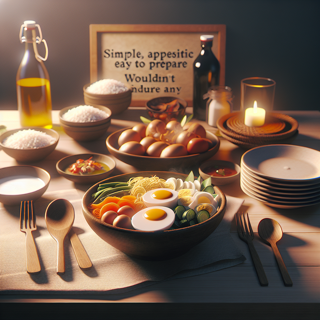 Makanan Simpel yang Mudah Dibuat dan Memanjakan Lidah