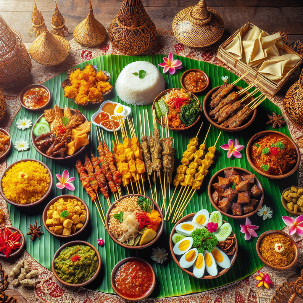 Mouth-Watering Indonesian Dishes: A Visual Feast of Traditional Culinary