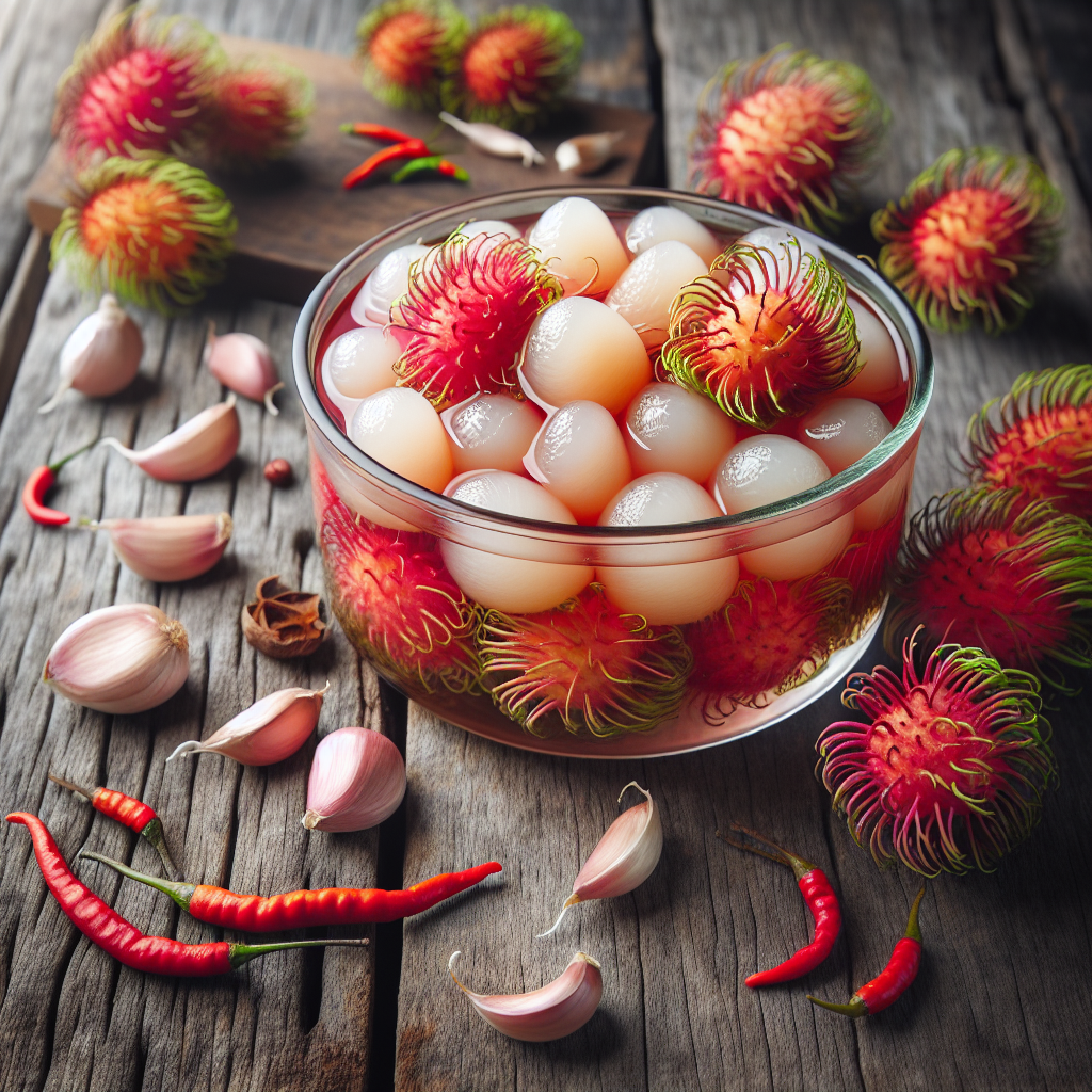 Kreasi Unik dengan Resep Asinan Rambutan Segar