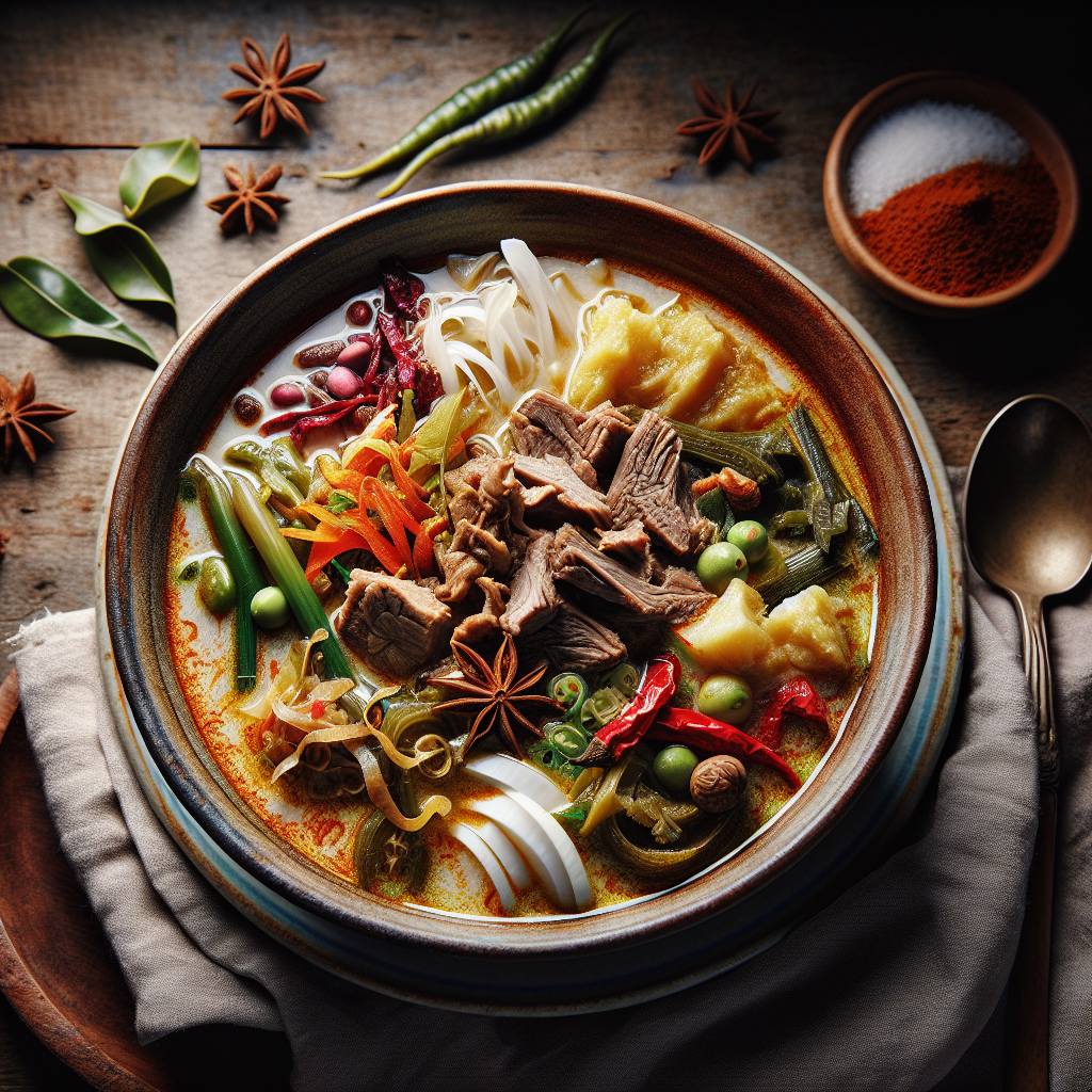 Lezatnya Resep Soto Daging Santan: Cita Rasa Khas Indonesia yang Menggugah